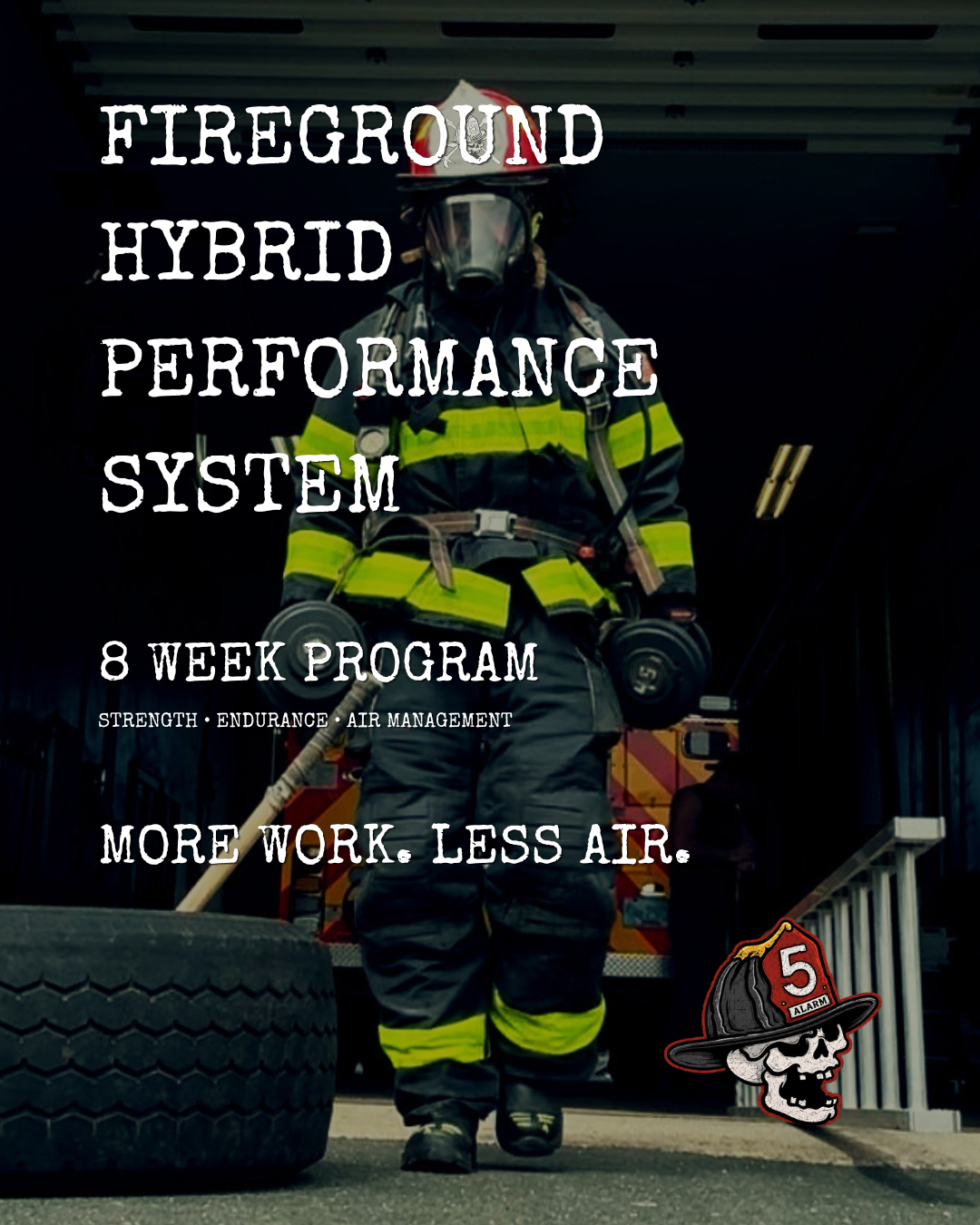 Firefighter 8 Week Hybrid Training Plan